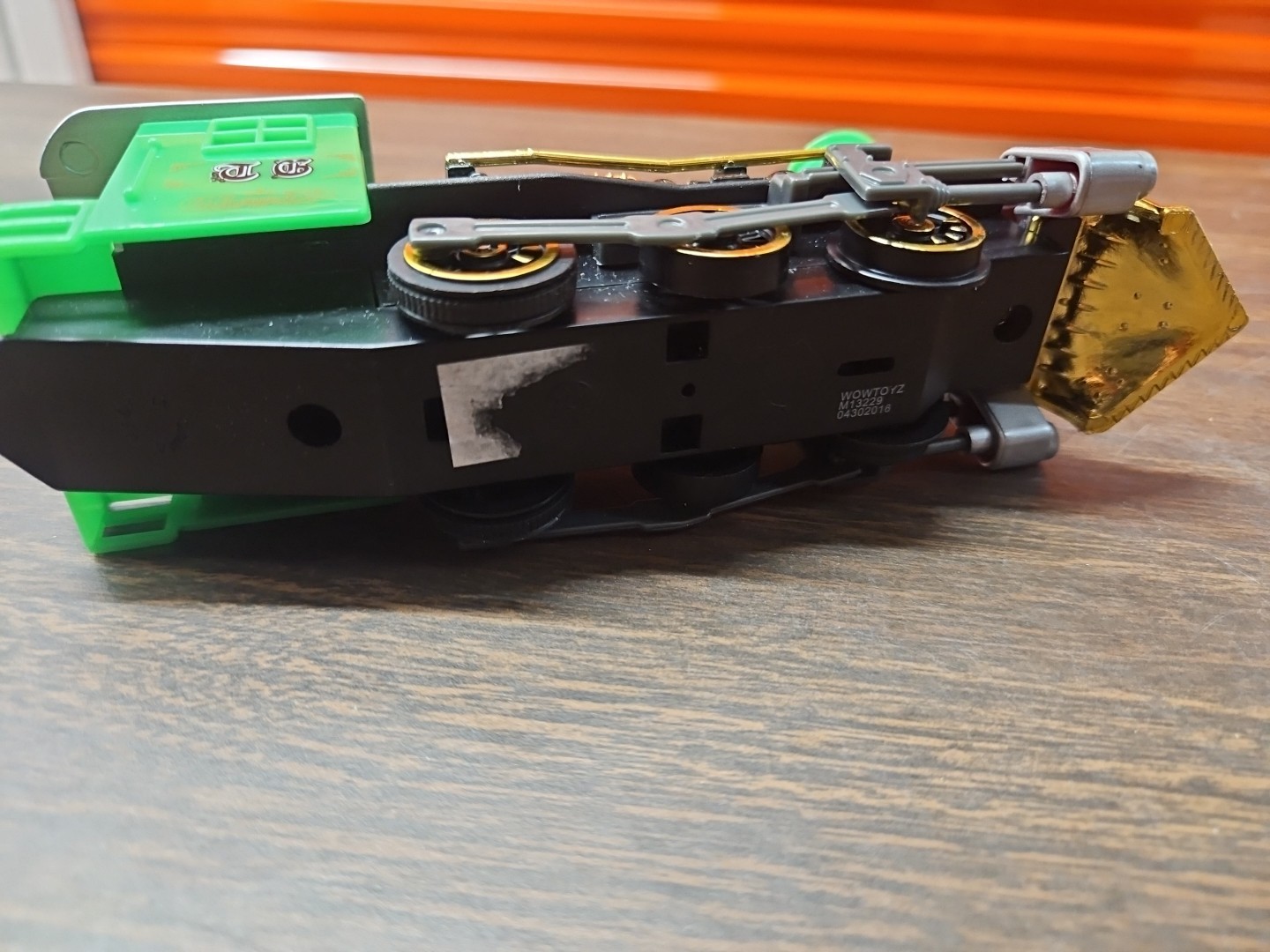Wowtoyz Train Locomotive Green Black