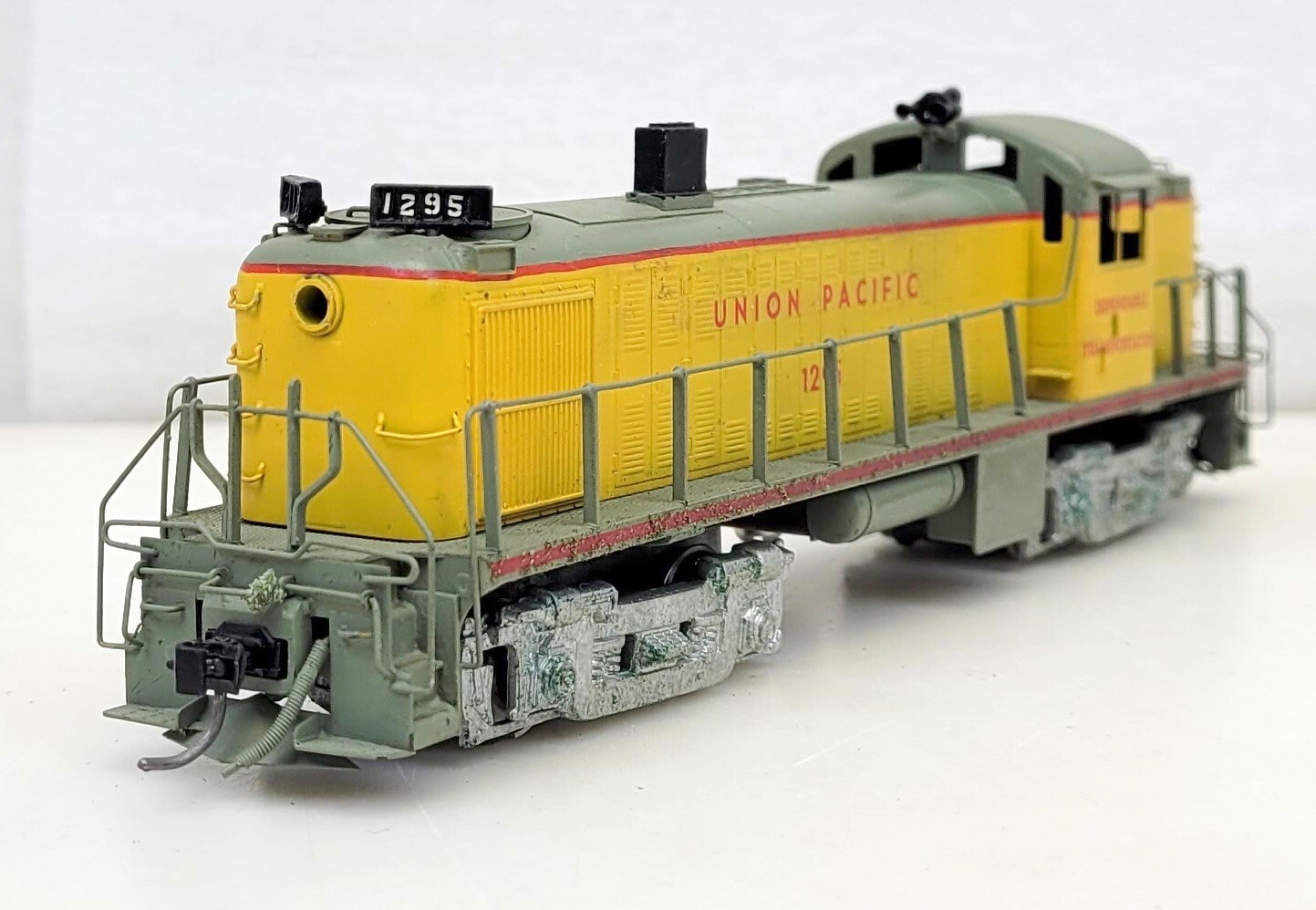 ALCO Models HO #D-132 Union Pacific RS-2 Brass Diesel Locomotive Engine ~ T94
