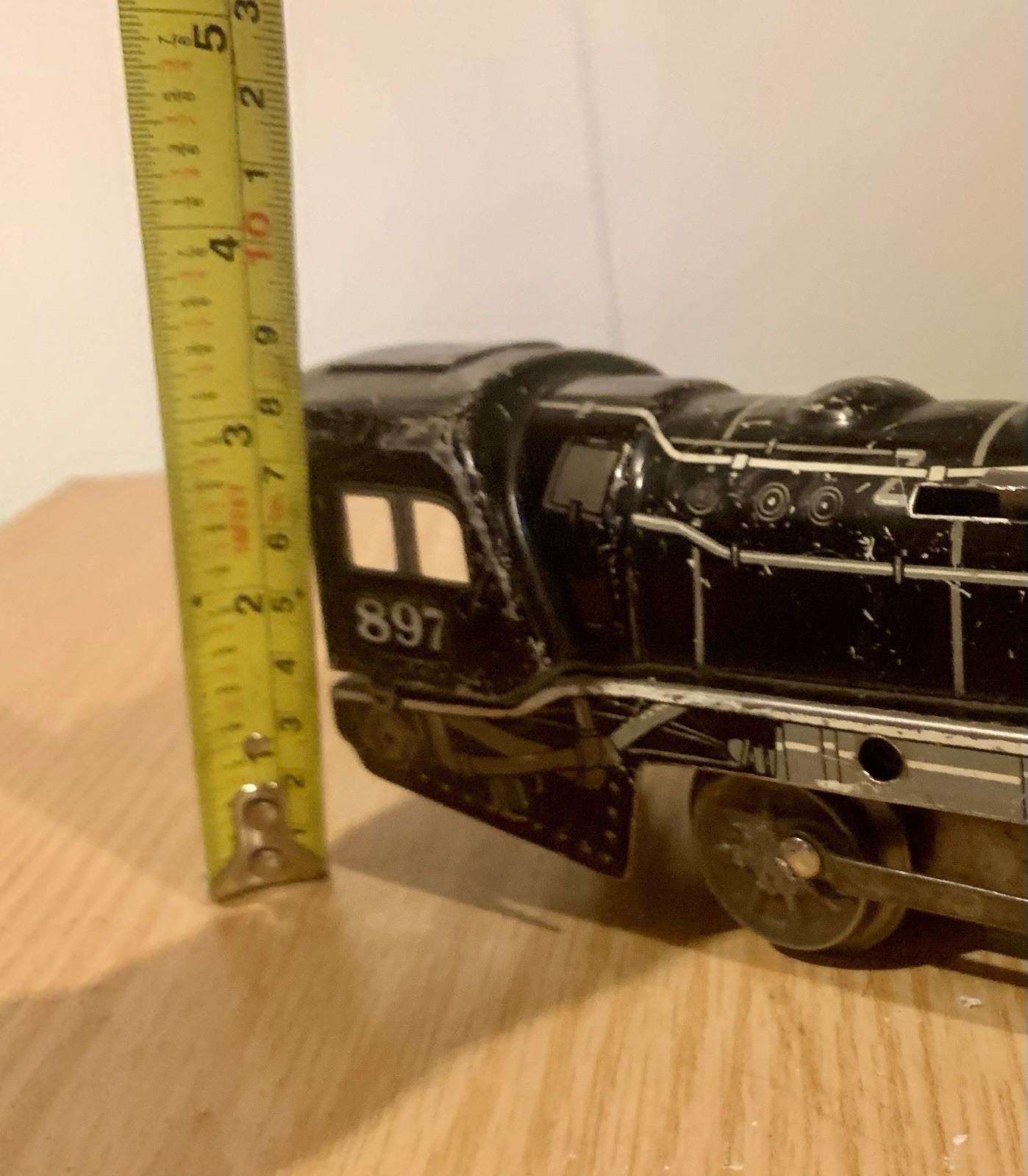 Pre 1942 Rare Marx Electric Locomotive Train Engine #897 and MarxCrane 2Car Lot