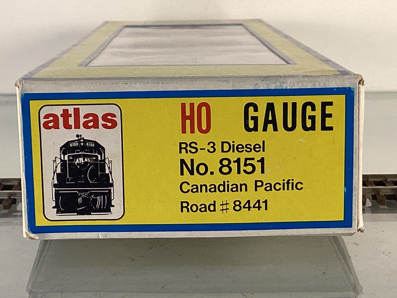 Atlas HO RS3 Japan 8151 DC Loco Canadian Pacific #8441 Tested Boxed
