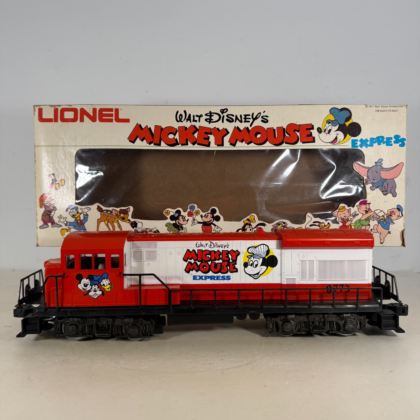 Lionel 6-8773 O Gauge Disney Mickey Mouse Express U 36B Diesel Engine Locomotive