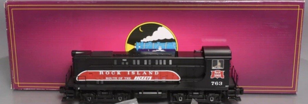MTH PREMIER ROCK ISLAND VO-1000 SWITCHER DIESEL ENGINE LOCOMOTIVE PROTOSOUND 3!
