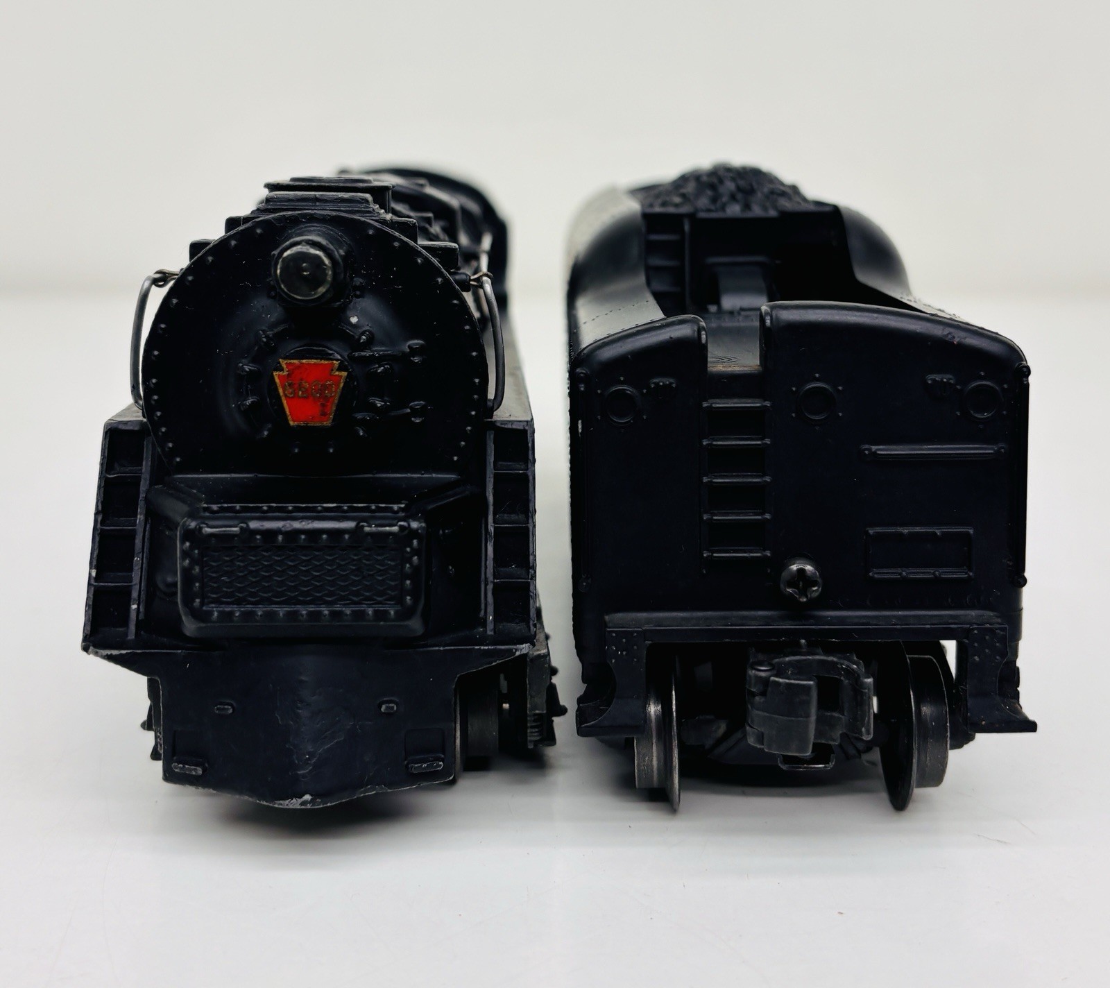Lionel Postwar 6-8-6 Steam Turbine 681 w/ PRR Whistle Tender 2046W-50 Orig Boxes