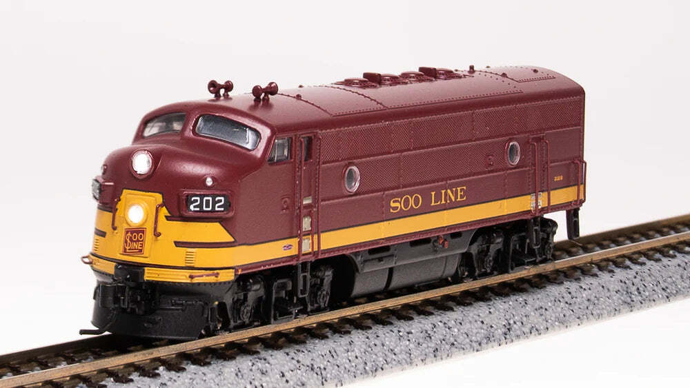 BLI 6850 N Scale EMD F3A Diesel SOO Line 202B Paragon4 DCC