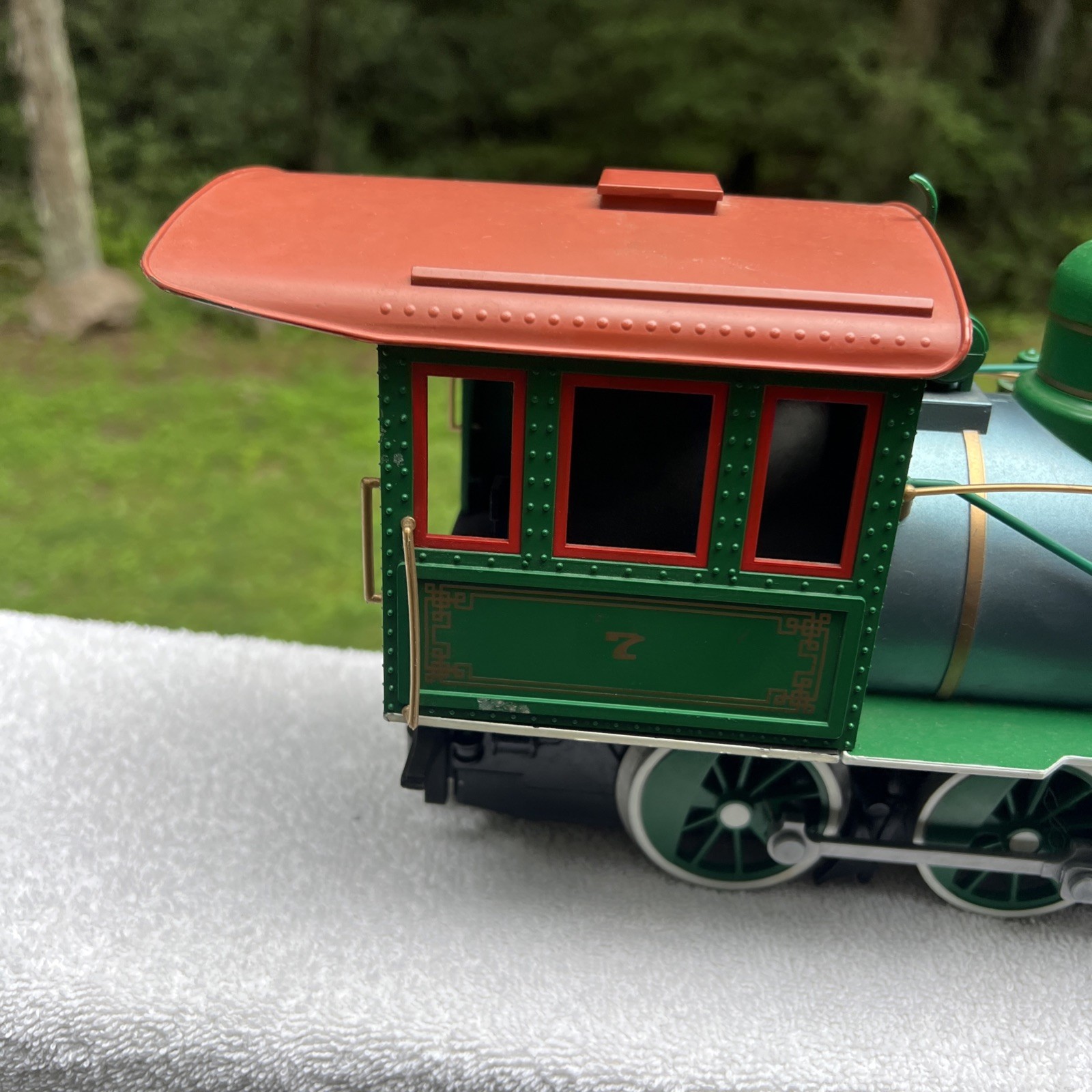 Bachmann G Scale Battery Powered Remote Control Ten Wheeler 4-6-0 For Parts