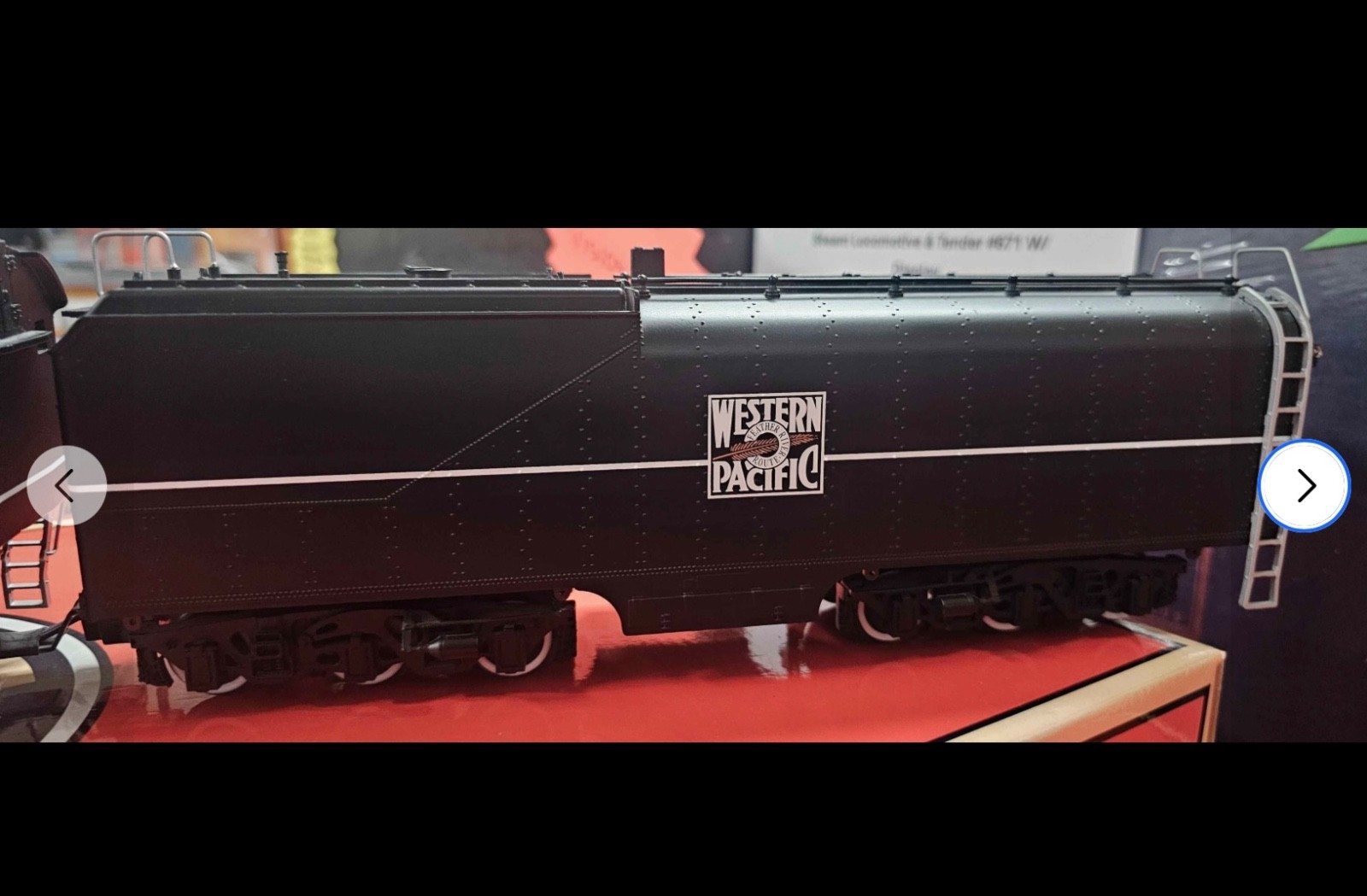 Lionel 6-38080 TMCC Western Pacific Scale 4-8-4 GS-64 Loco & Tender #485 IN Box