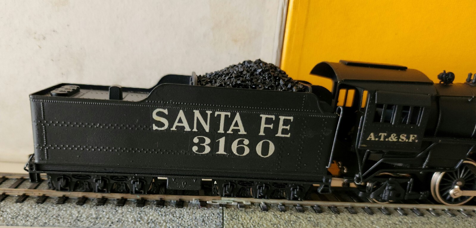 HCB by AHM HO Brass AT&SF 4-6-2 CLASS 3160 Stock #425