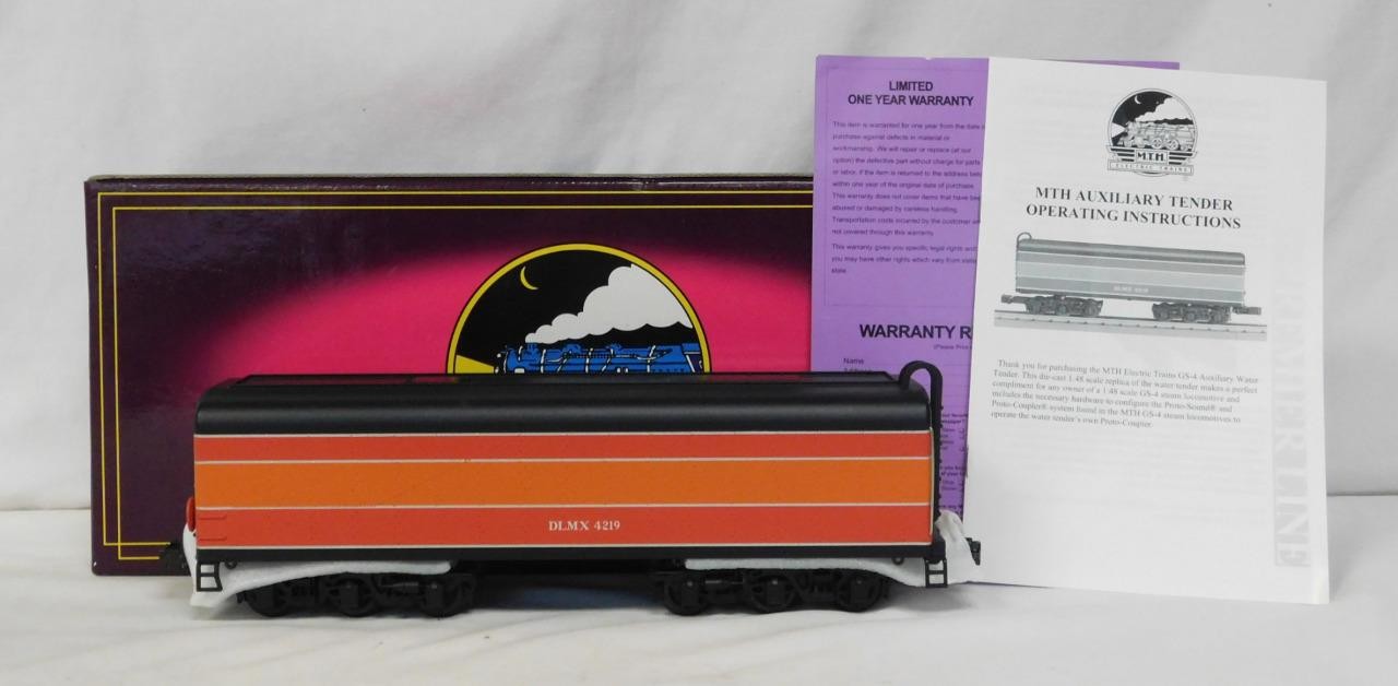 MTH 20-3037 Southern Pacific Daylight Auxiliary Water Tender for GS-4 Boxed 1/48