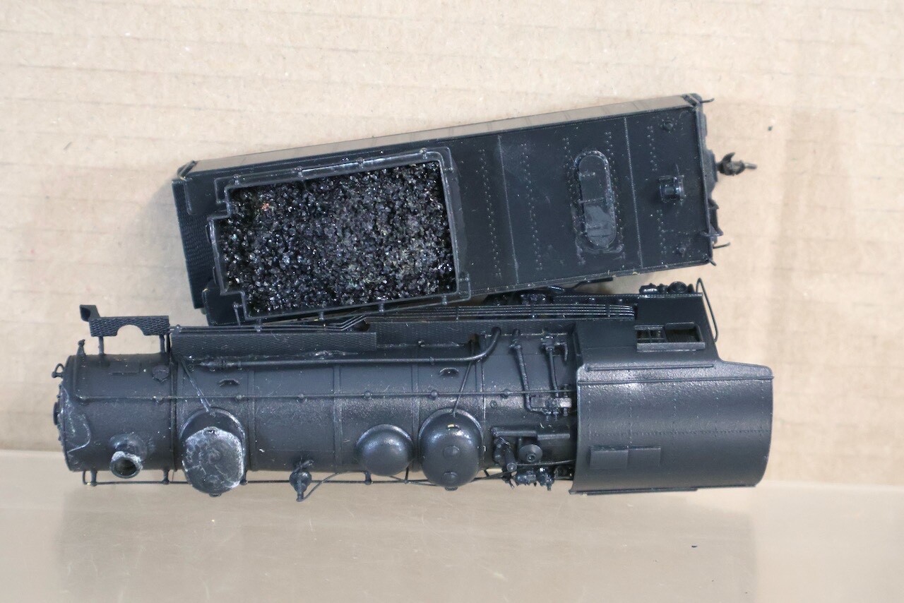 CUSTOM BRASS NJ brass BODY for CHESAPEAKE & OHIO 0-10-0 C-12 SWITCHER LOCOMOTIVE