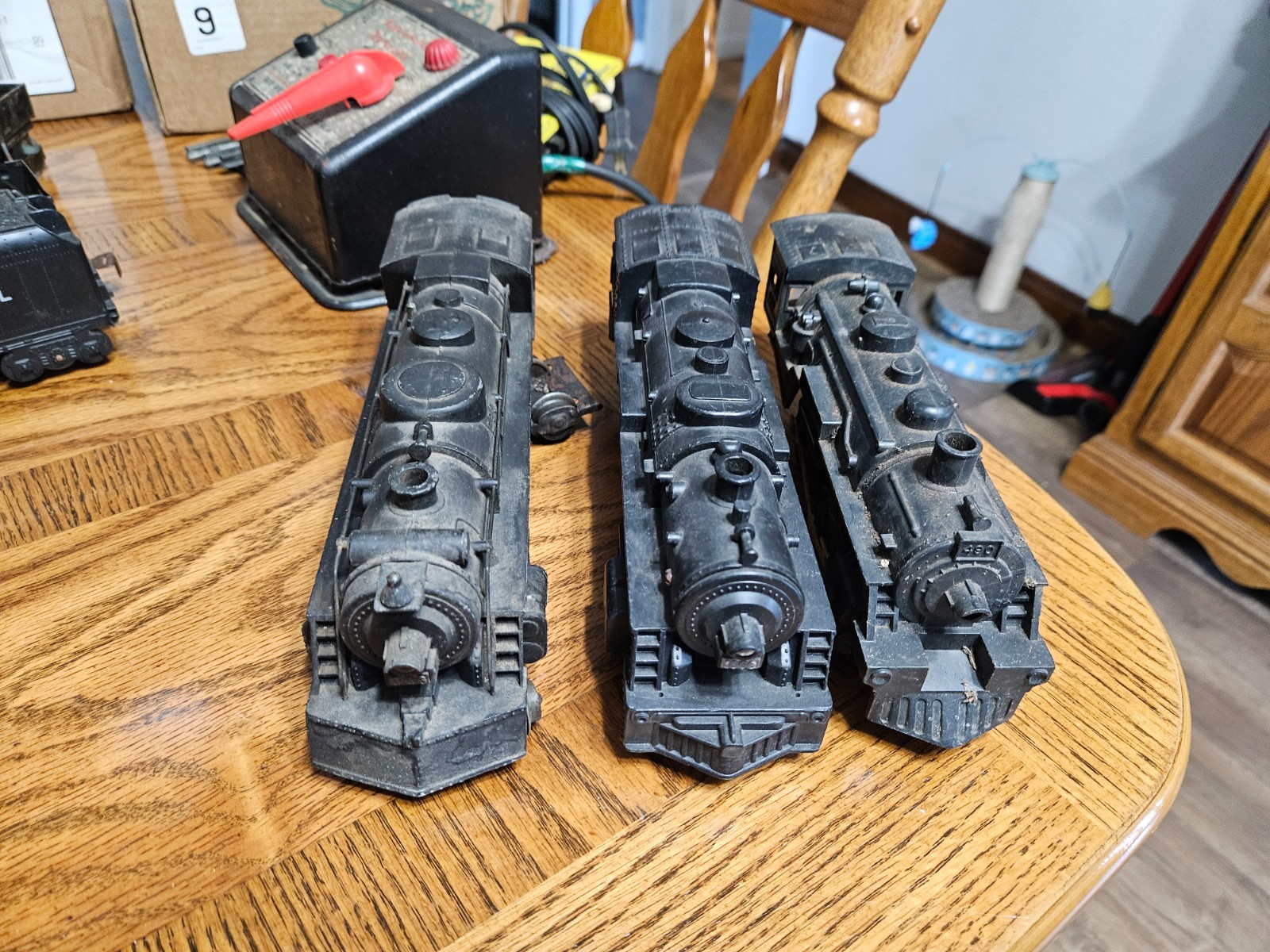 Marx O Gauge 666 & 2 other Locomotives For Parts/ Repair