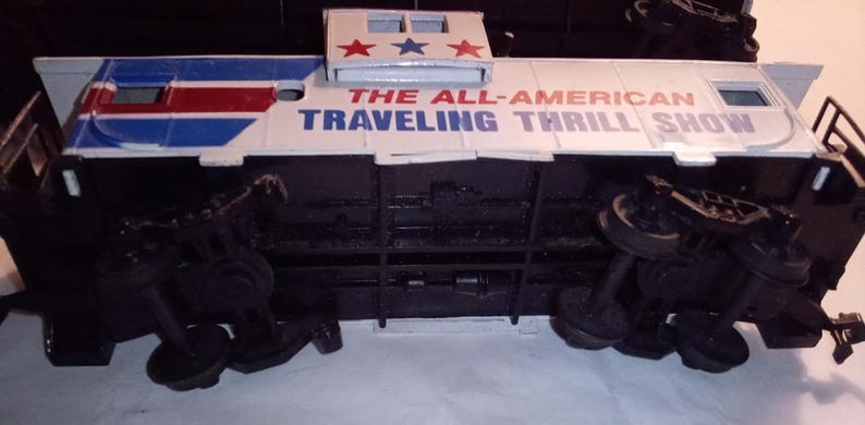 Vintage Bachmann HO Gauge All American Powertrain Locomotive Boxcar Caboose