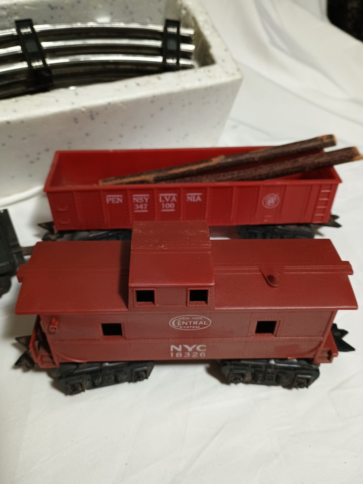 1959 Marx Diesel Electric Train Set Santa Fe🏵 41831 Remote Control 50w + Extras