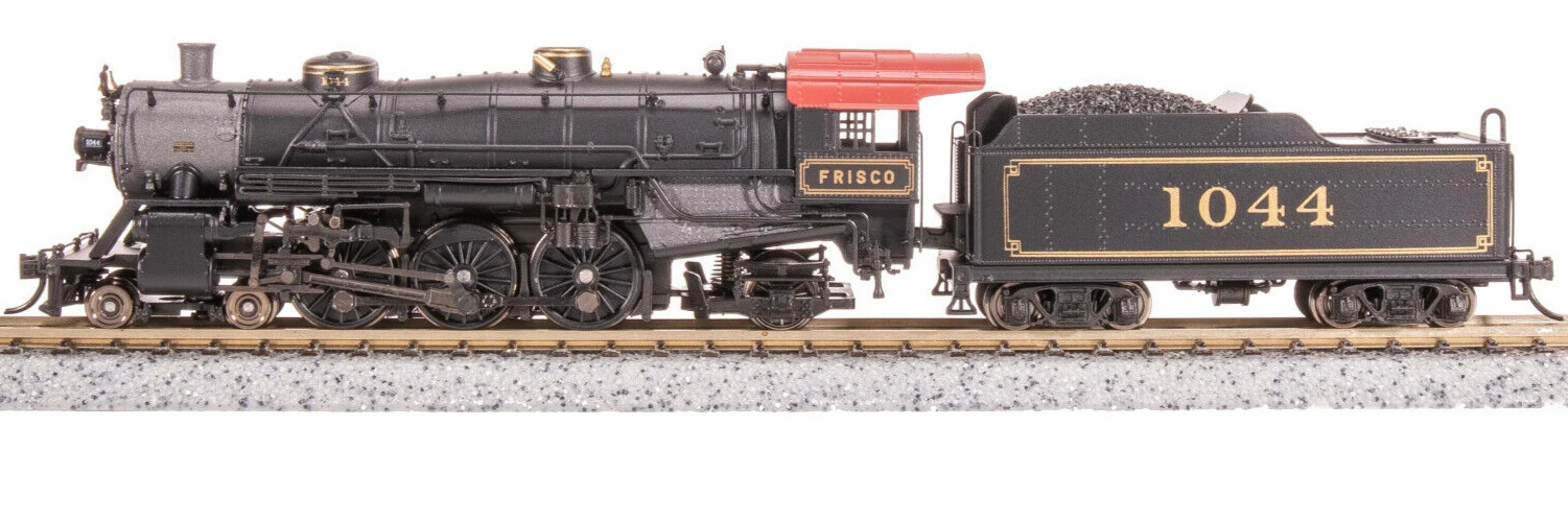 BROADWAY LIMITED 8005 N LIGHT PACIFIC 4-6-2 FRISCO 1044 PARAGON4 SOUND/DC/DCC