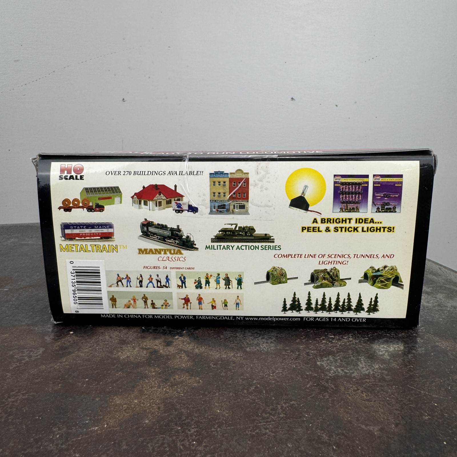 MODEL POWER HO 0-4-0 Locomotive B&O 143 w/ Knuckle Coupler #96505