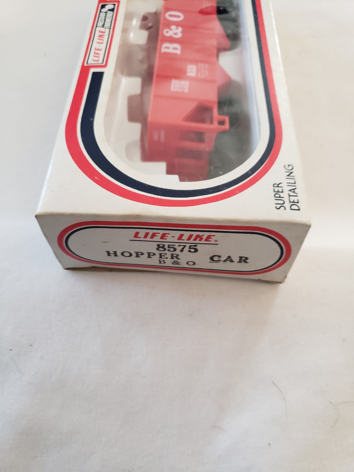 VINTAGE LIFE LIKE HO SCALE B&0 320 835 #8575 HOPPER CAR WITH BOX