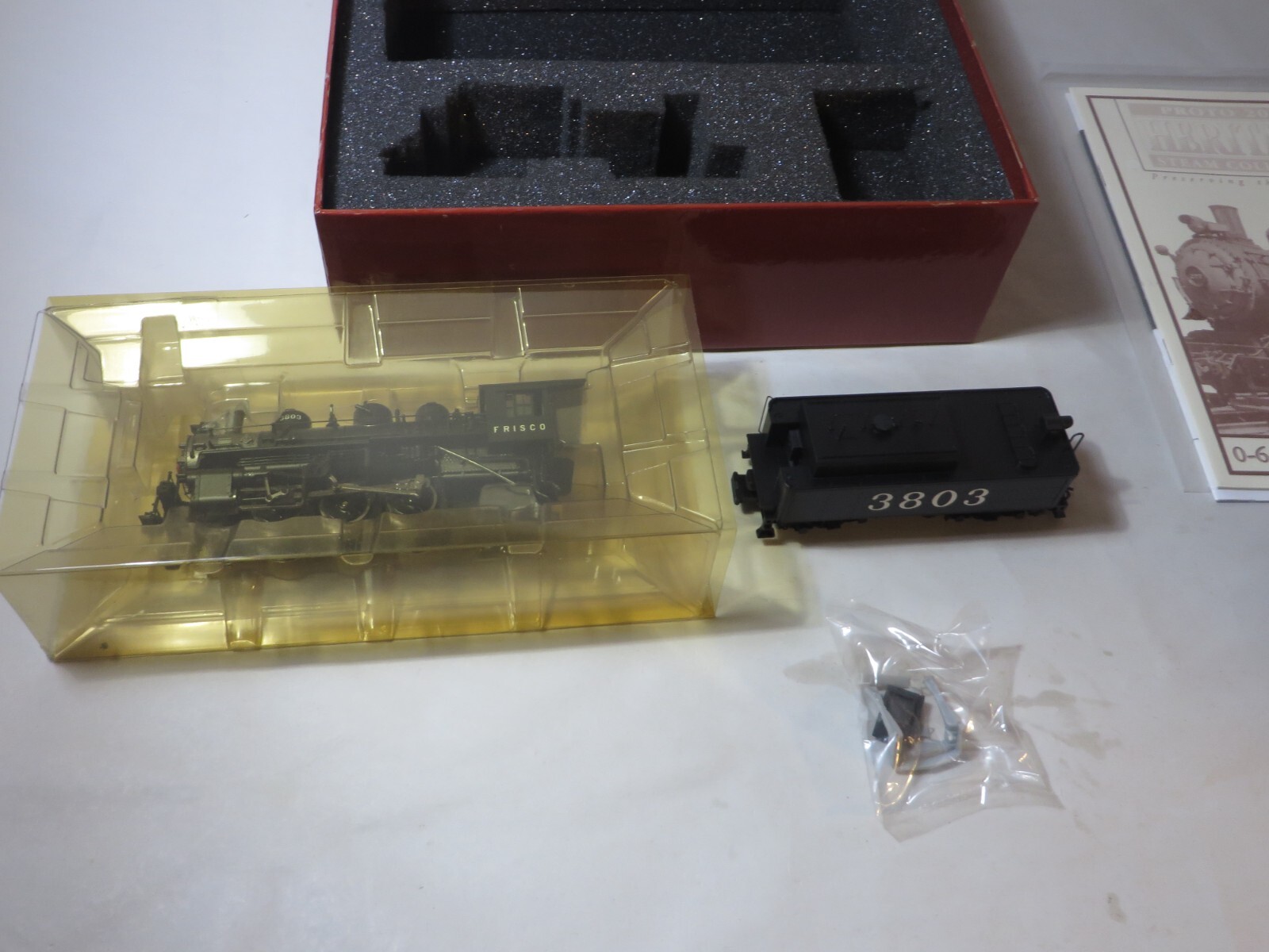 PROTO 2000 SLSF Frisco 3803 0-6-0 HERITAGE STEAM USRA MPN 30239 LOCOMOTIVE
