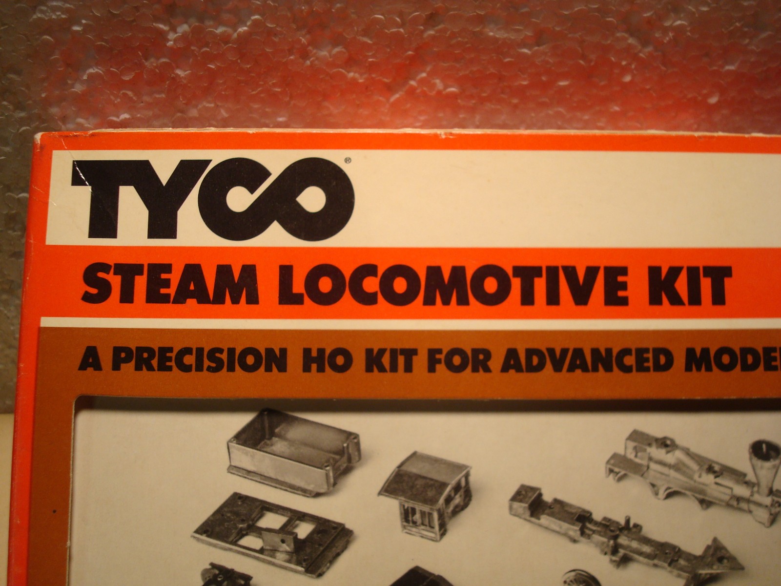 Tyco SteamLocomotiveKit 210 General LocoTender 4-4-0 7705 allparts in sealed bgs