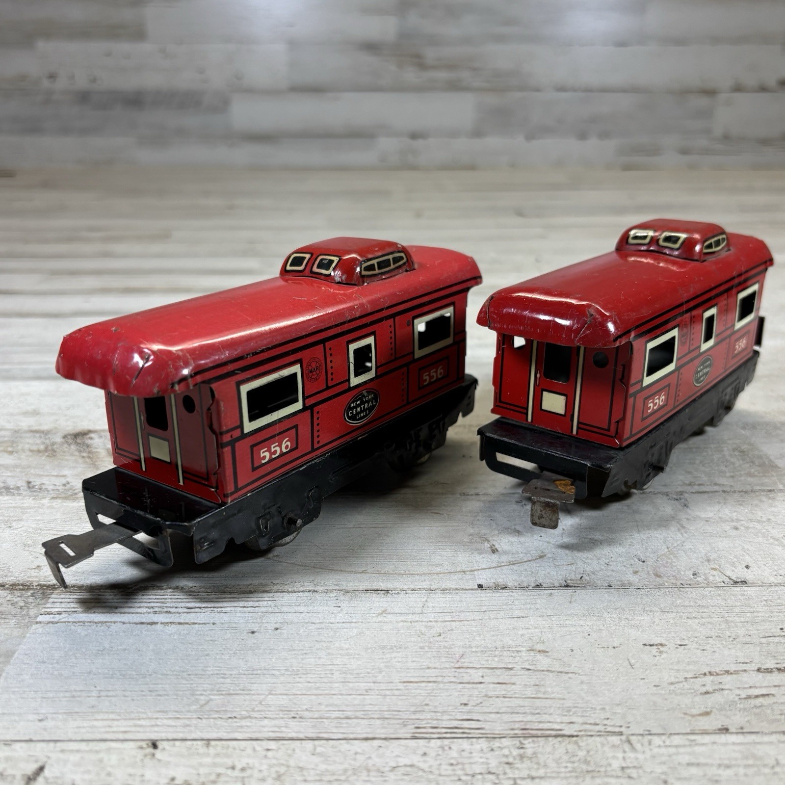 Marx Prewar Commodore Vanderbilt Electric Train 556 Caboose Lot O Gauge Prewar