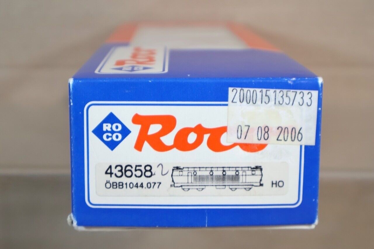 ROCO 43658 OBB ÖBB CLASS BR 1044 077-4 E-LOK ELECTRIC LOCOMOTIVE on