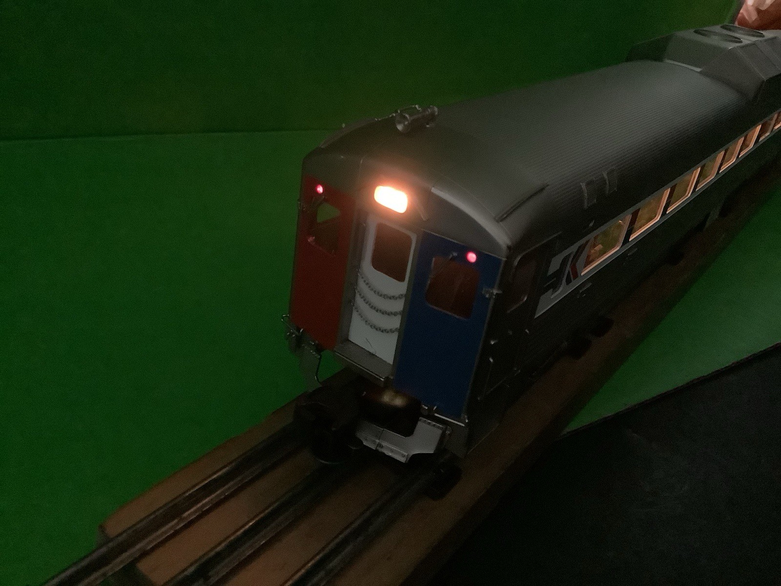 Sunset Models 3rd Rail RDC-1 AMTRAK #36 , 3 Rails ,unpowered, OB, Styrofoam.
