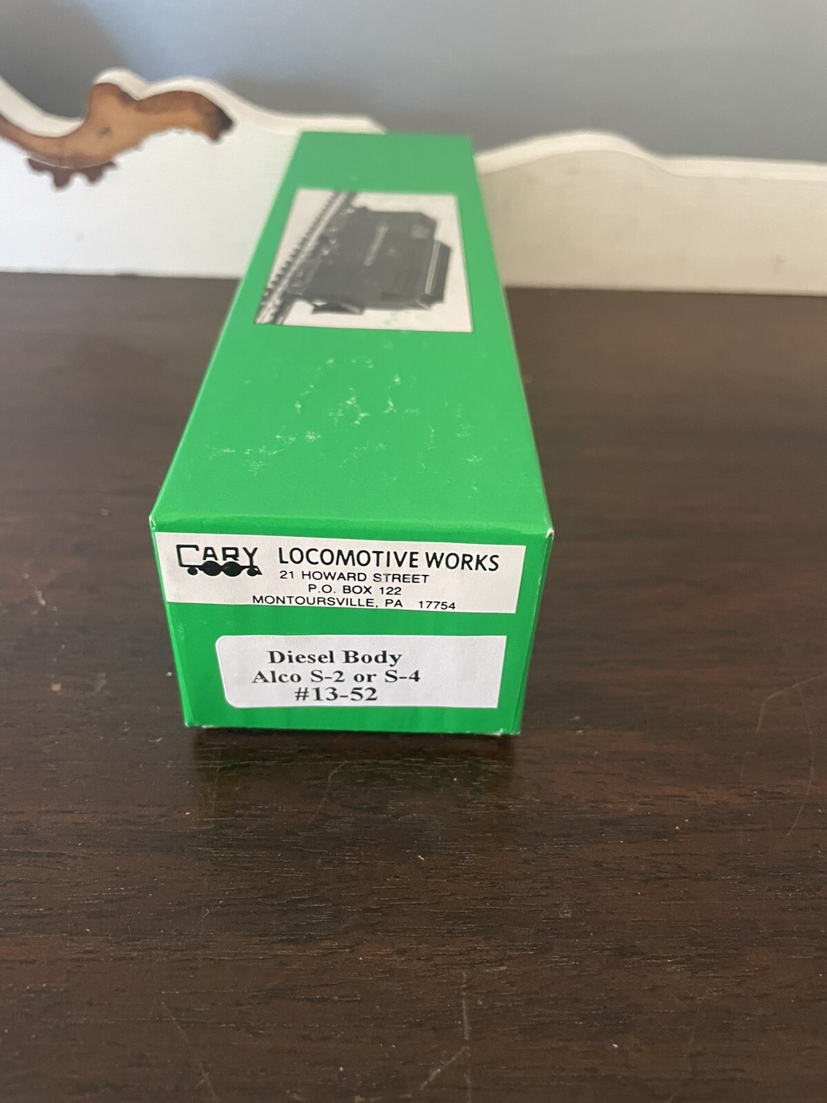 Cary Locomotive Works Ho Diesel Body Alco S-2 S-4 Athearn NOS 13-52
