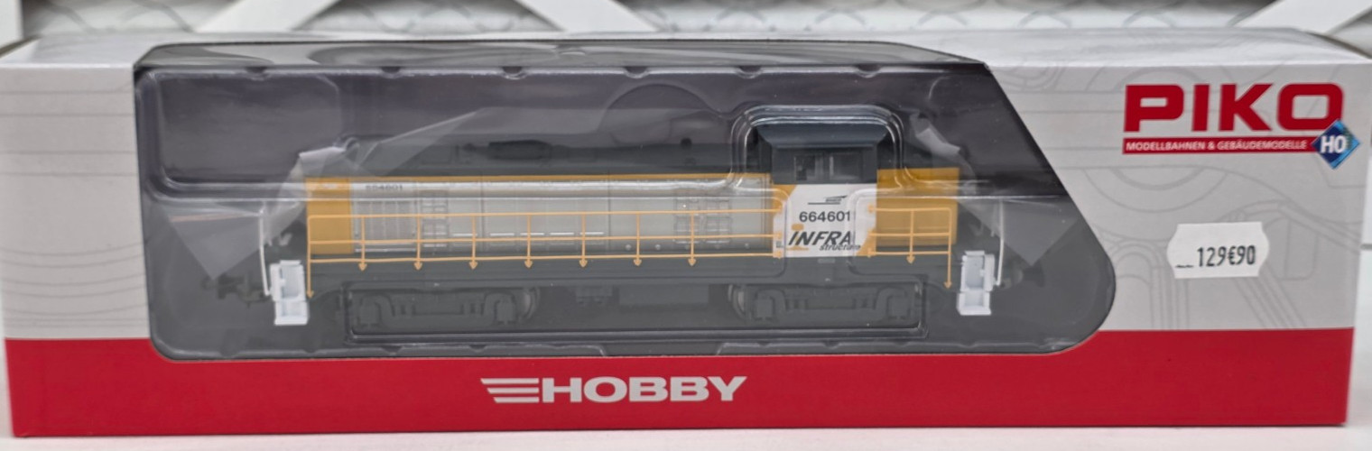 Piko HO 96182 Locomotive Diesel BB 63000 SNCF Powered DC French Train Model