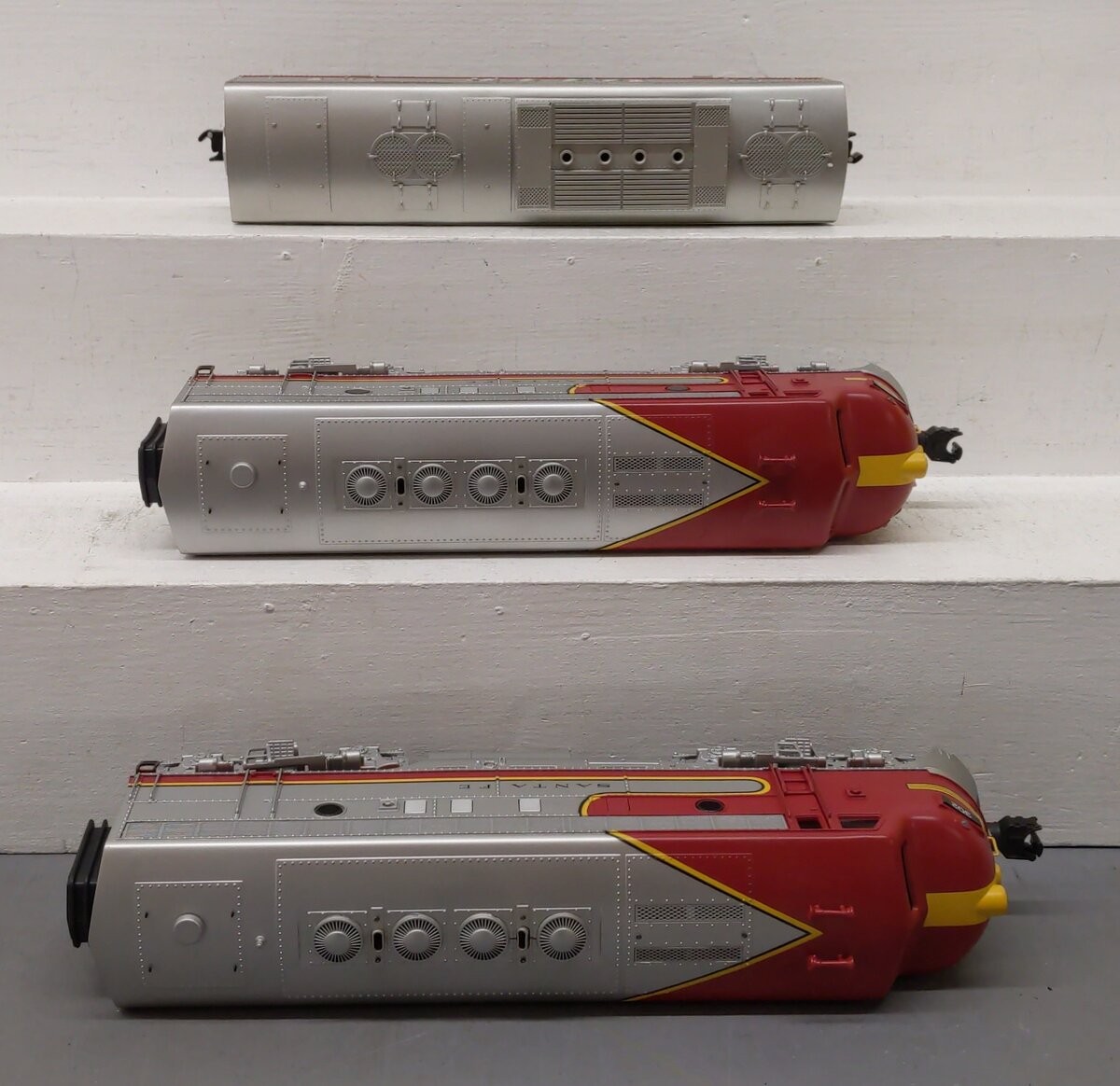 K-Line K25301 O Santa Fe ABA Diesel Loco Set w/TMCC #302 EX/Box