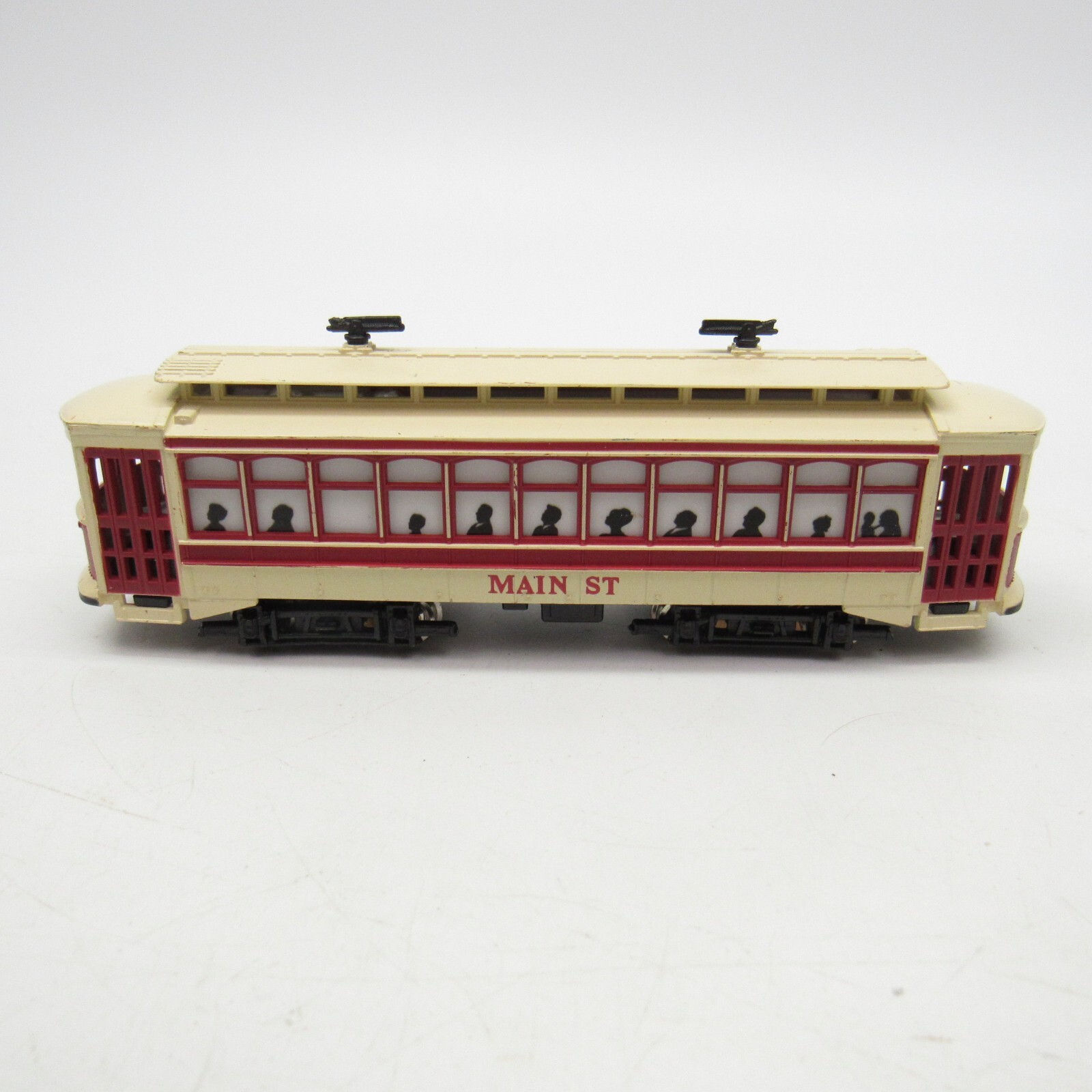 BACHMANN HO Scale Main St Brill Trolley Train – Untested