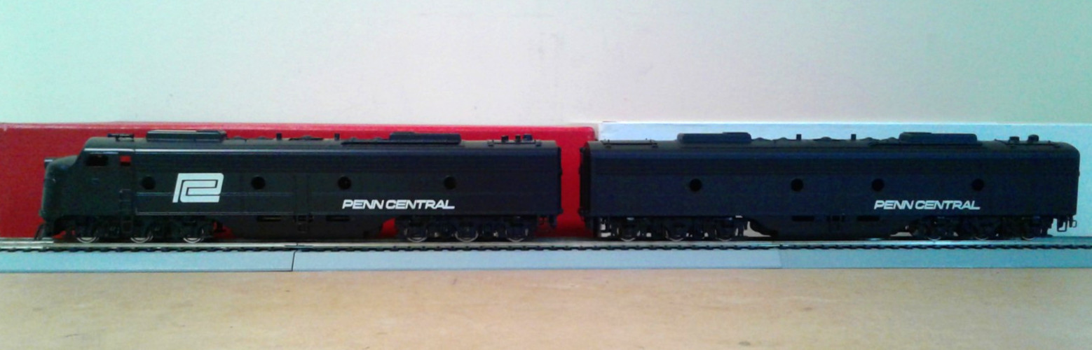 HO SCALE BRASS WESTSIDE MODEL COMPANY WMC E9/B SET PENN CENTRAL PC