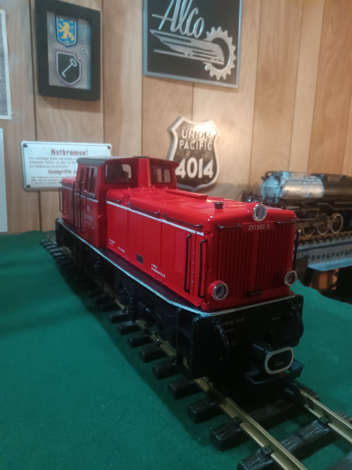 LGB G scale diesel locomotive German Federal Railway Deutsche Reich Bahn No Box