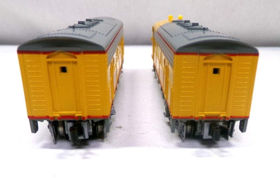 N scale Kato Union Pacific F7 A+B diesel engine set in orig box (lot N 185)