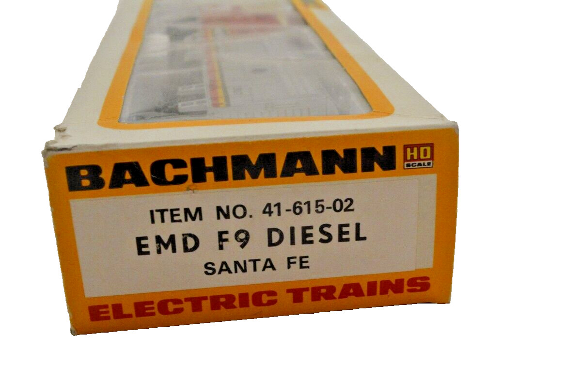 Bachman EMD F9 Santa Fe Diesel 41-615-02 Mint in Box