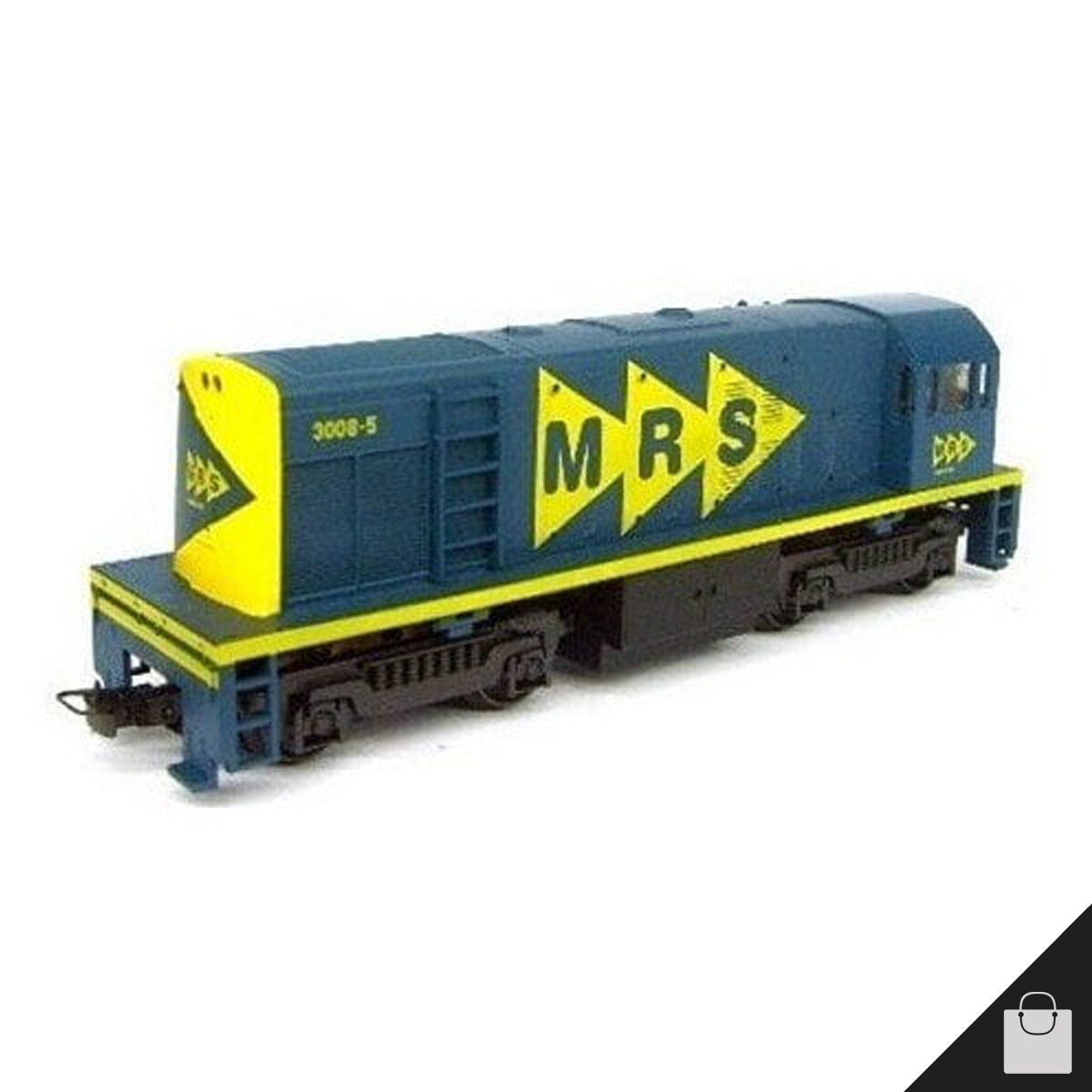 Frateschi Electric Locomotive U5B MRS 3039 HO Miniature Brazilian Train 1:87