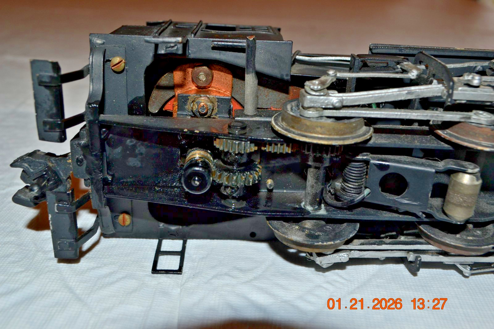 Max Gray KTM Or Other 3-Rail O-Gauge B&O Brass Dock Side Switcher 0-4-0 – Runs