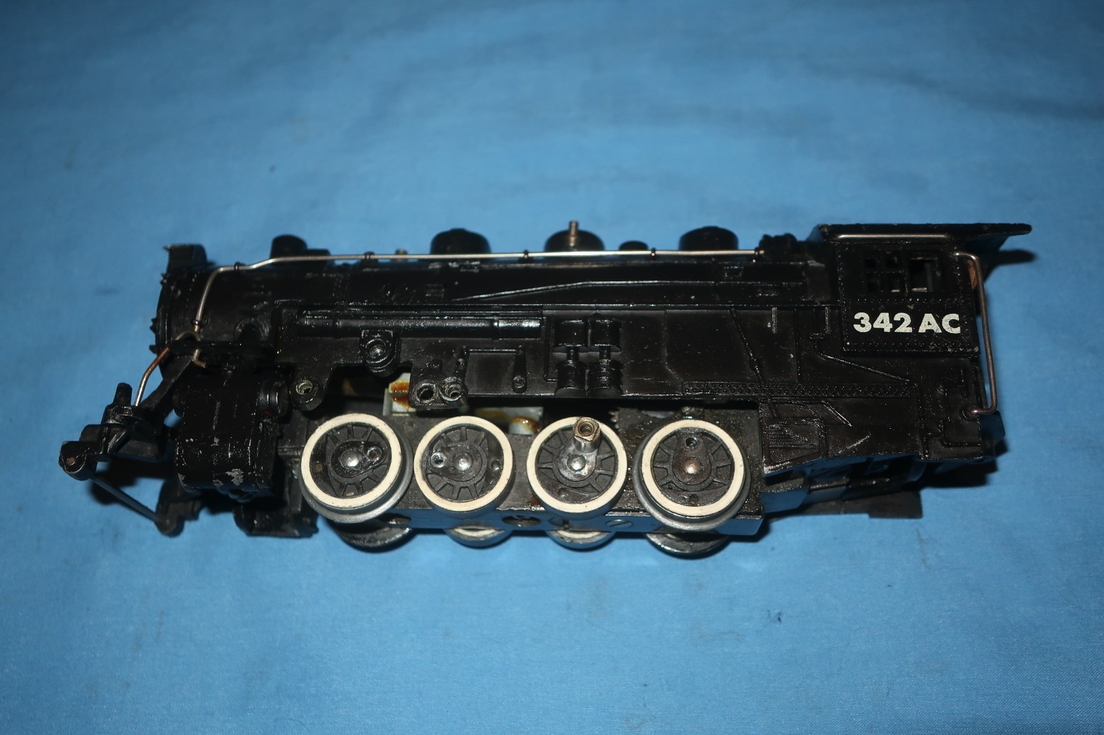 American Flyer #342AC NPR Switcher Locomotive. Runs & Smokes No Tender