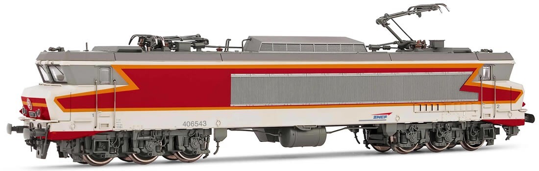 Jouef Hj2370 406543 Second Series Grand Comfort livery Gray/Red/Orange SNCF