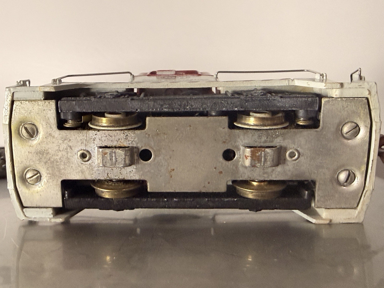 Custom RCA Industrial Switcher from the 1950s-60s. HO Gauge. RUNS!