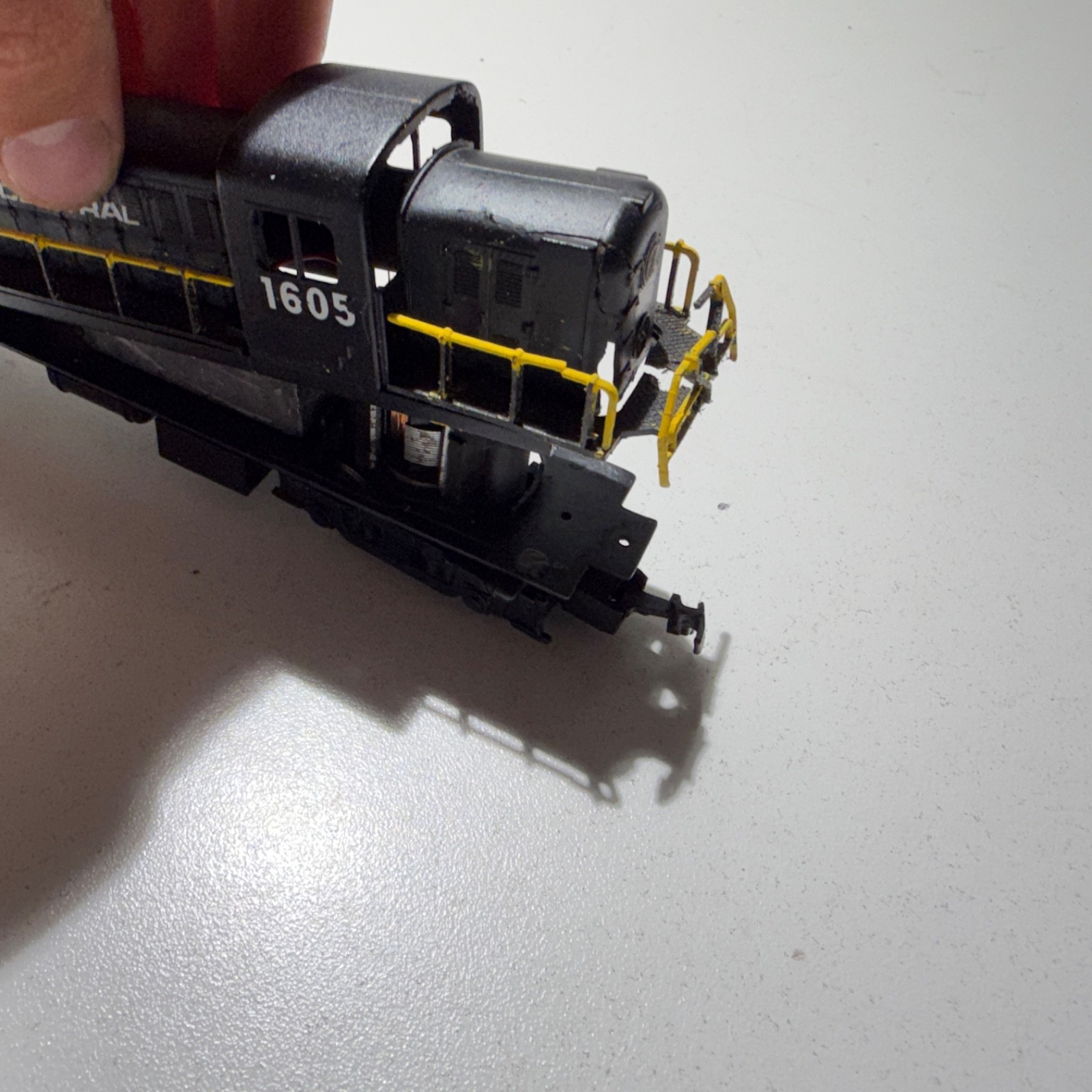 AHM HO Scale Penn Central #1605 RS2 Locomotive No Box
