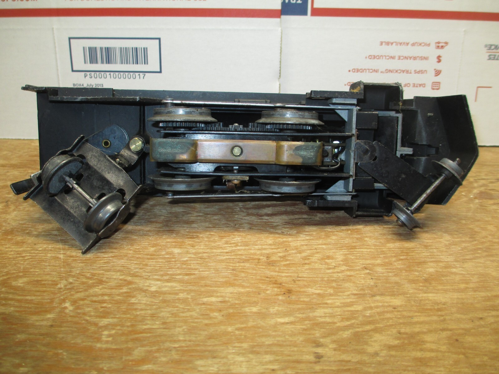 VINTAGE MARX LOCOMOTIVE #666 LISTING # 10