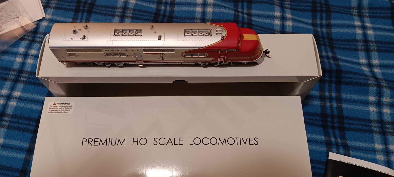 Broadway Limited 6894 Sante-Fe Locomotive.