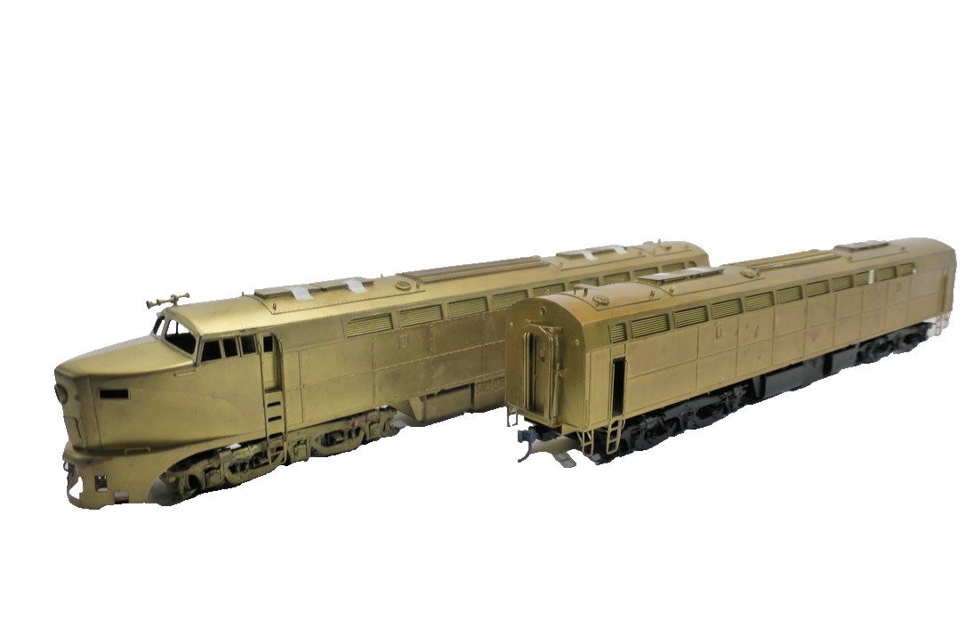 Vintage NJ Custom Brass PRR Pennsylvania Rail Road BP-20 SHARK A & B O Scale