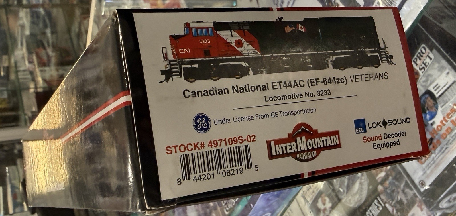 Intermountain HO Veterans #3233. ET44AC CN. With DCc And LOC SOUND. Limited