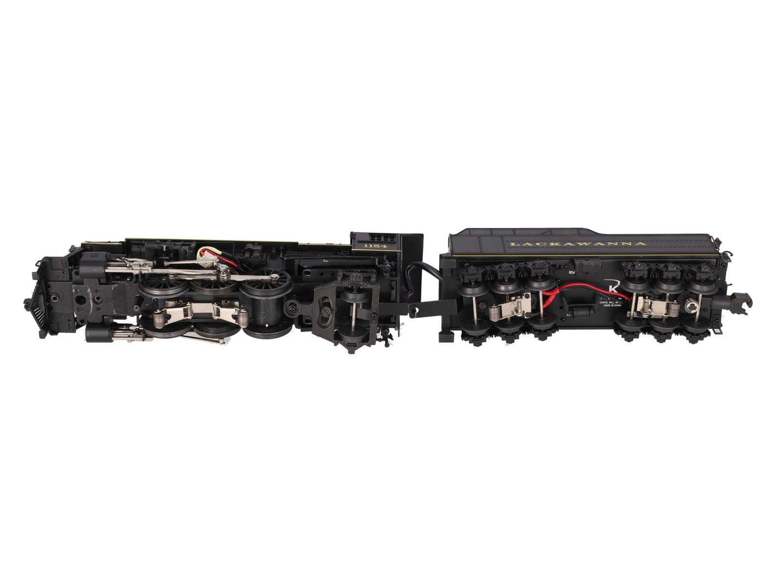 K-Line K3338-0002S DL&W 4-6-2 Pacific Steam Locomotive & Tender w/TMCC #1154/Box