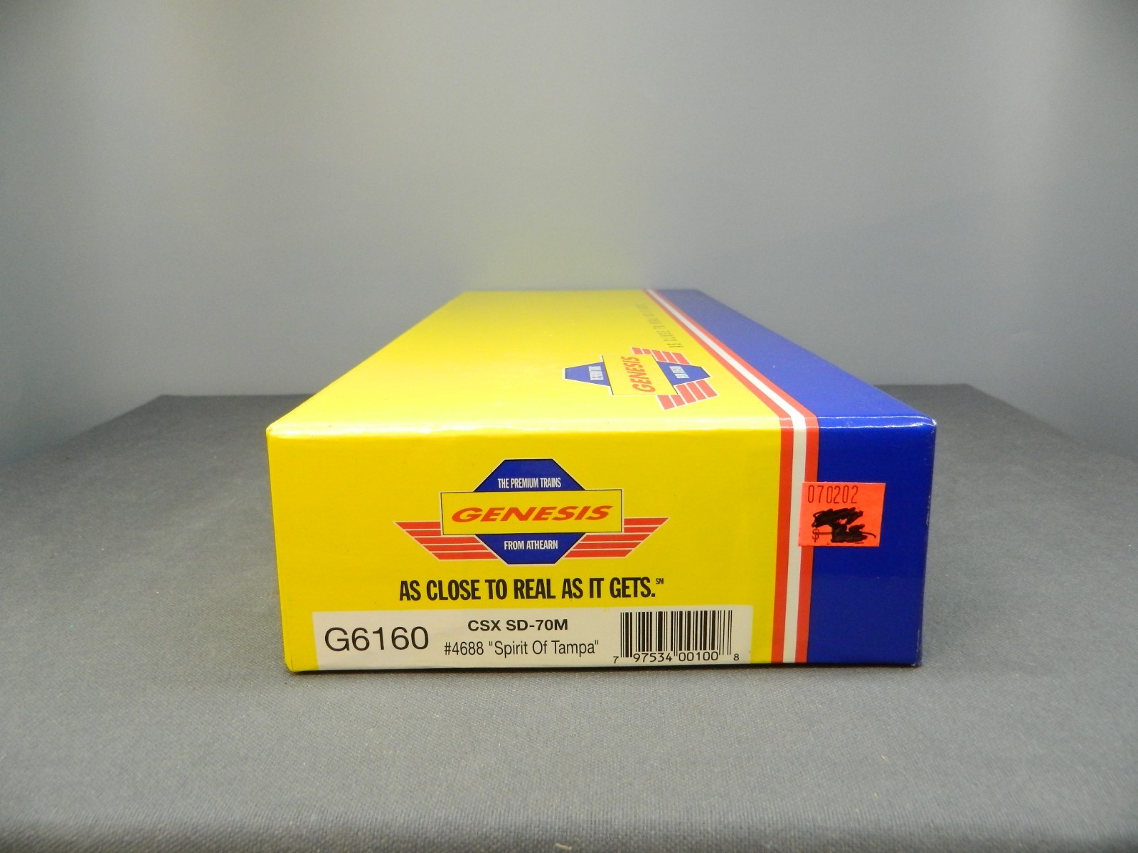 HO 1/87 Genesis #G6160 CSX SD-70M Diesel Loco “SPIRIT OF TAMPA” #4688 New