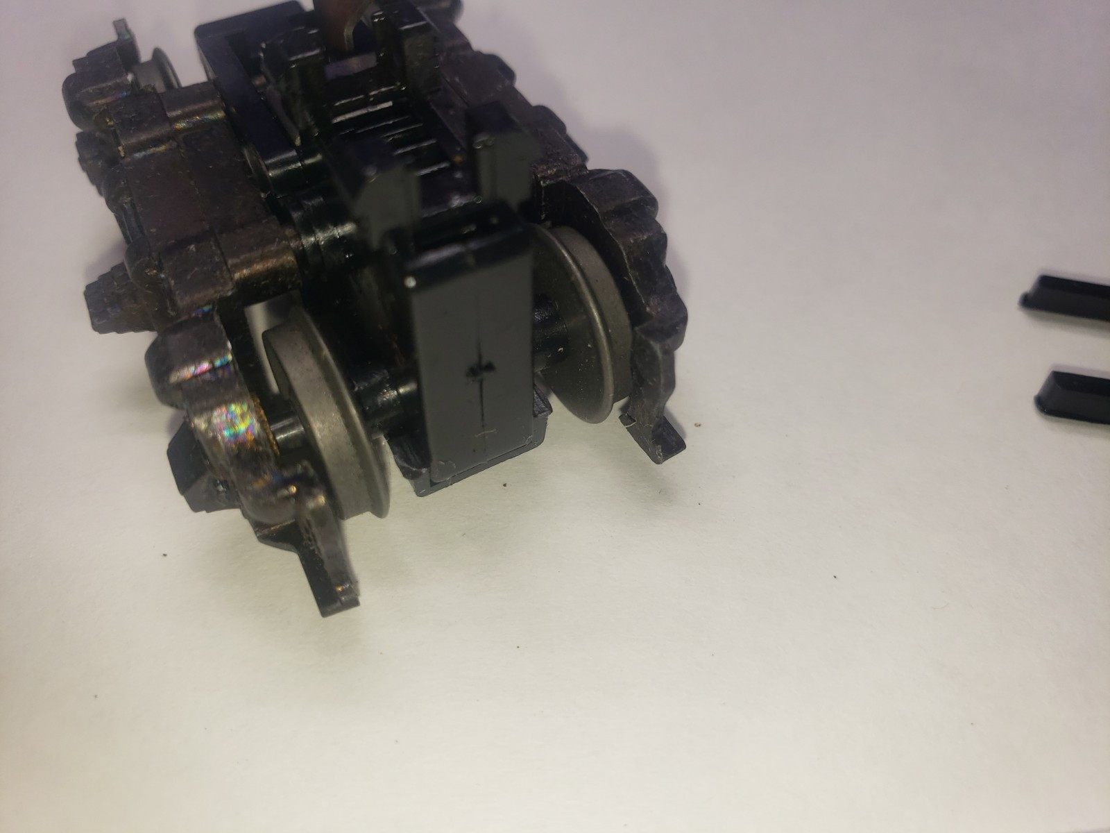 GP35 REAR DIECAST METAL GEARED 4 WHEEL TRUCK ATHEARN BB HO SCALE Old Style PART