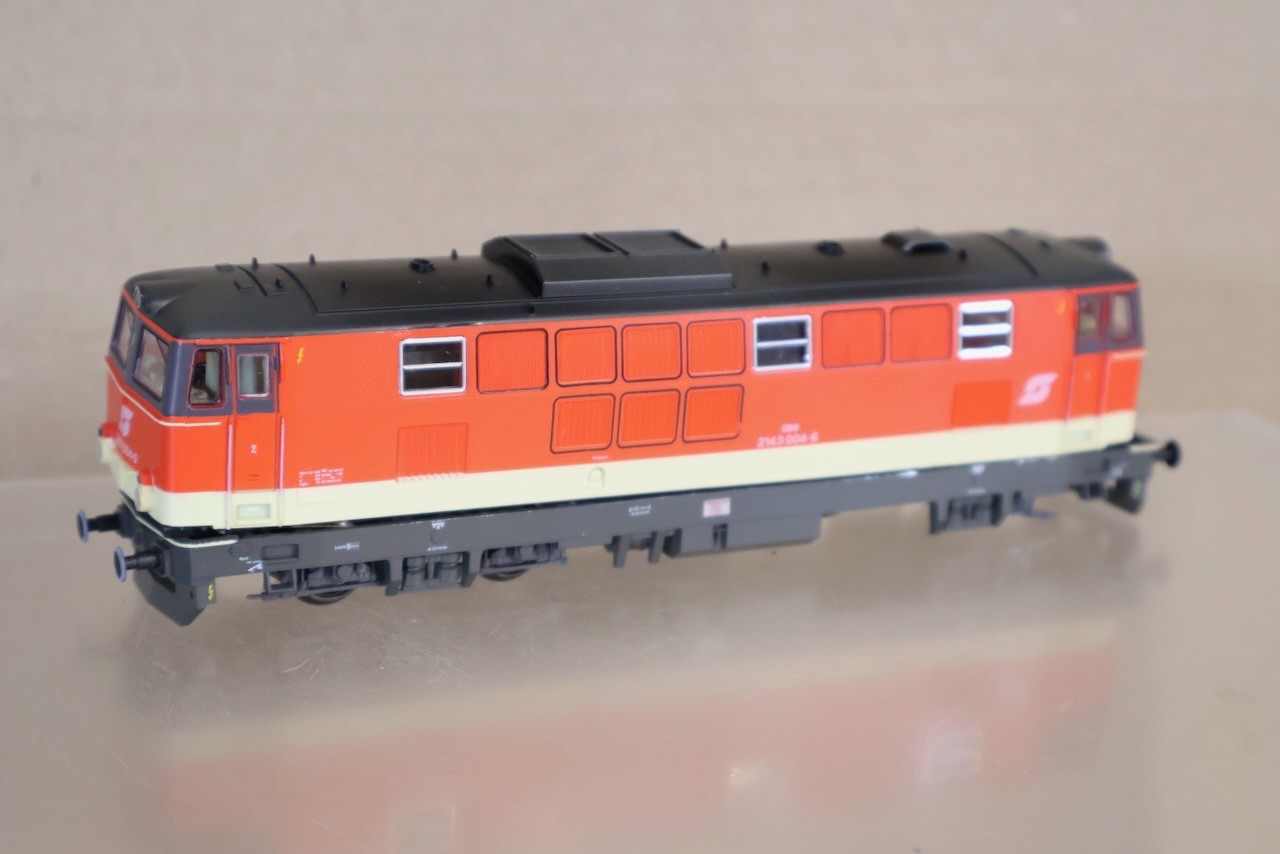 KLEIN MODELLBAHN 2143 004 REPAIR OBB ÖBB BR DIESEL LOCOMOTIVE om