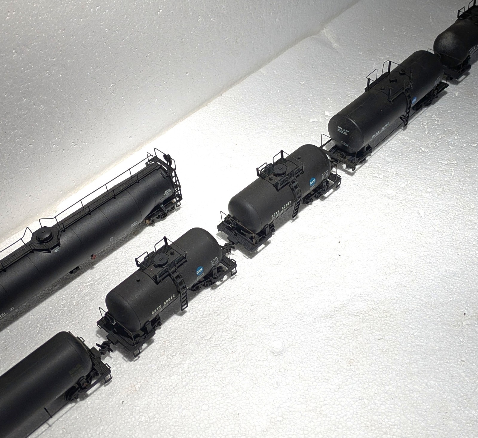7x HO Tankers (Various Lengths) GATX, UTLX, ACFX