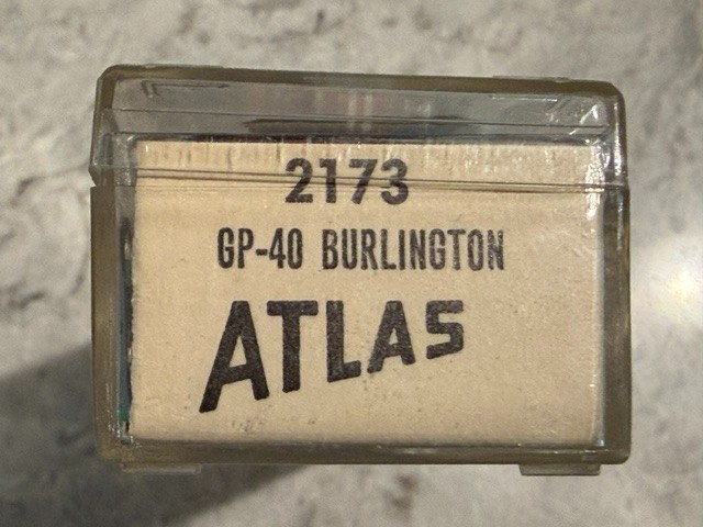 Vintage Atlas N-gauge locomotive. Purchased in the 1970’s, never been used.