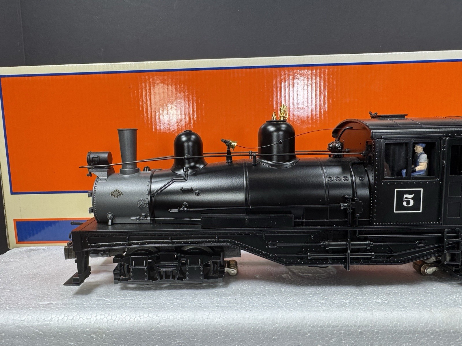 Lionel LEGACY 6-11369 Bethlehem Steel two-truck Shay steam engine #5 EX