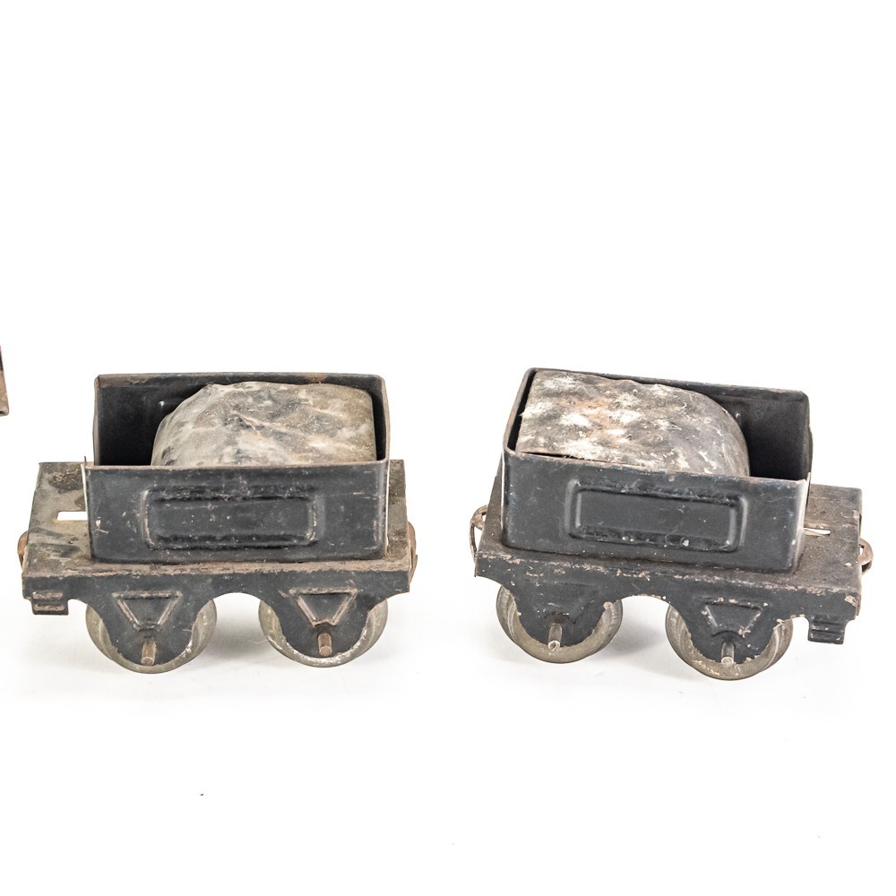 Ives 1118 Electric Steam Locomotive w/ Tenders & Cars O-Gauge